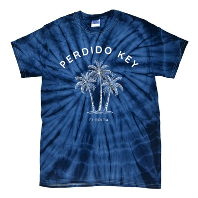 Perdido Key Fl Vintage Florida Holiday Souvenir Tie-Dye T-Shirt