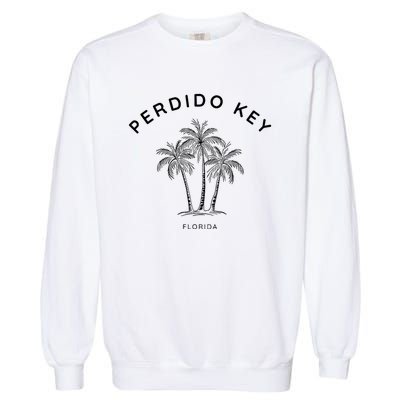 Perdido Key Fl Vintage Florida Holiday Souvenir Garment-Dyed Sweatshirt