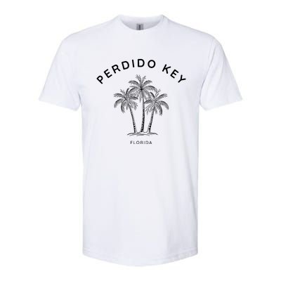 Perdido Key Fl Vintage Florida Holiday Souvenir Softstyle CVC T-Shirt