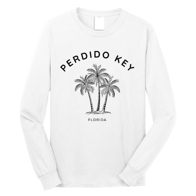 Perdido Key Fl Vintage Florida Holiday Souvenir Long Sleeve Shirt