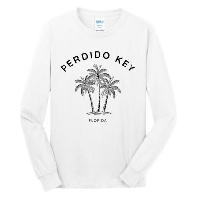 Perdido Key Fl Vintage Florida Holiday Souvenir Tall Long Sleeve T-Shirt