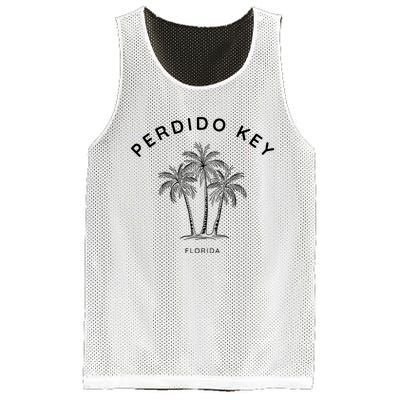 Perdido Key Fl Vintage Florida Holiday Souvenir Mesh Reversible Basketball Jersey Tank