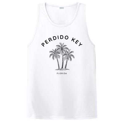 Perdido Key Fl Vintage Florida Holiday Souvenir PosiCharge Competitor Tank