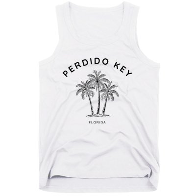 Perdido Key Fl Vintage Florida Holiday Souvenir Tank Top