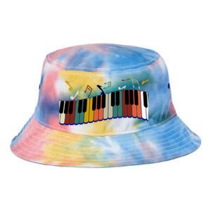 Piano Keyboard For Piano Player Keyboardist Gift Tie Dye Newport Bucket Hat