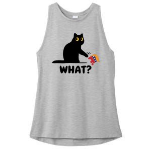 President Kamala Harris 2024 Victory Funny Antitrump Cat Ladies PosiCharge Tri-Blend Wicking Tank