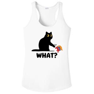 President Kamala Harris 2024 Victory Funny Antitrump Cat Ladies PosiCharge Competitor Racerback Tank