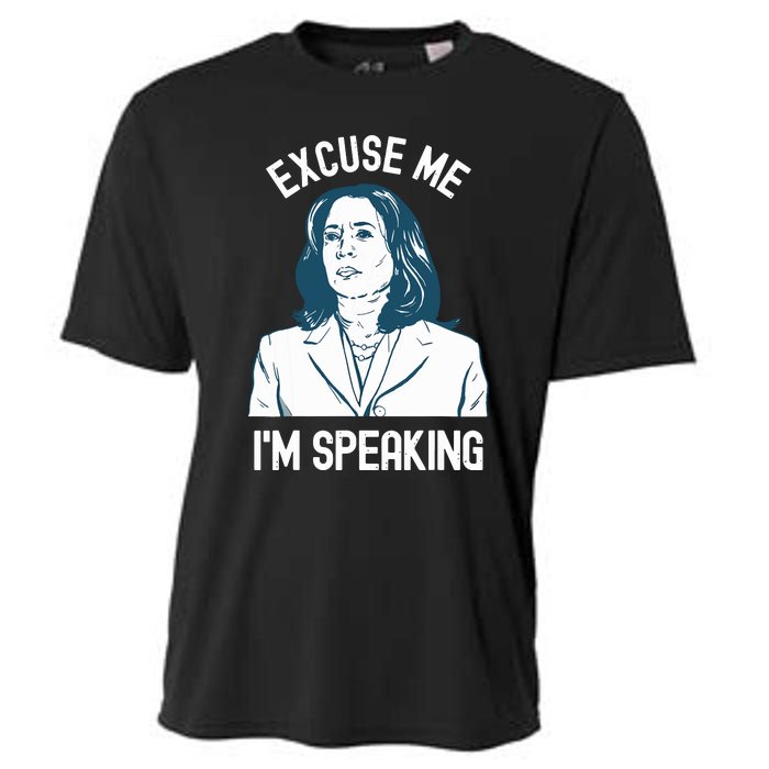 President Kamala Harris Excuse Me Im Speaking Cooling Performance Crew T-Shirt