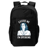 President Kamala Harris Excuse Me Im Speaking Daily Commute Backpack