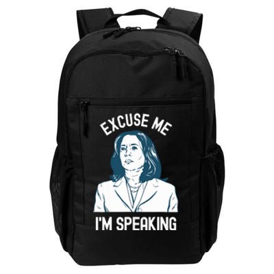 President Kamala Harris Excuse Me Im Speaking Daily Commute Backpack