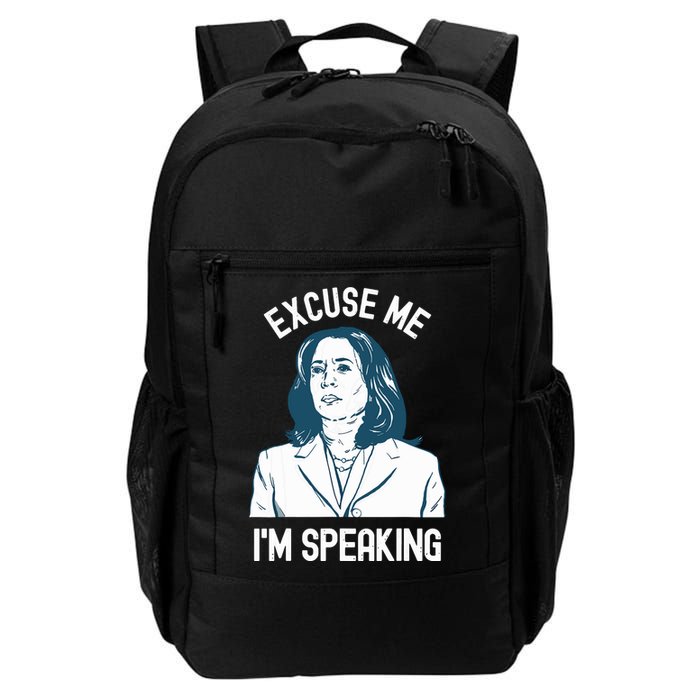 President Kamala Harris Excuse Me Im Speaking Daily Commute Backpack