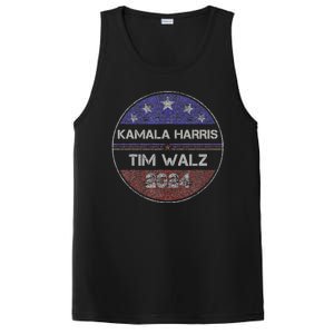 Patriotic Kamala Harris Tim Walz 2024 For President PosiCharge Competitor Tank