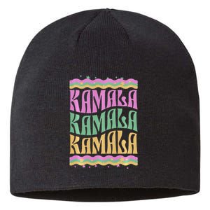 Patriotic Kamala Harris For President 2024 Sustainable Beanie