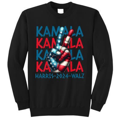 Peace Kamala Harris Tim Walz Sweatshirt