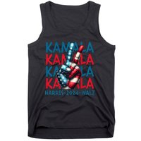 Peace Kamala Harris Tim Walz Tank Top