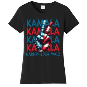 Peace Kamala Harris Tim Walz Women's T-Shirt