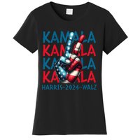 Peace Kamala Harris Tim Walz Women's T-Shirt