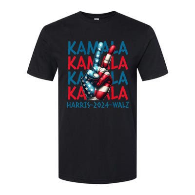 Peace Kamala Harris Tim Walz Softstyle® CVC T-Shirt