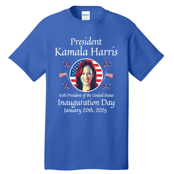 President Kamala Harris Inauguration 2025 Memorabilia Gift Tall T-Shirt