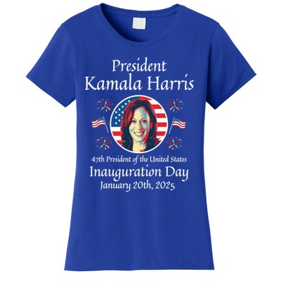 President Kamala Harris Inauguration 2025 Memorabilia Gift Women's T-Shirt