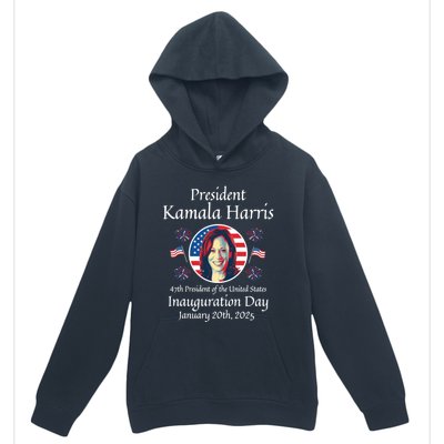 President Kamala Harris Inauguration 2025 Memorabilia Gift Urban Pullover Hoodie