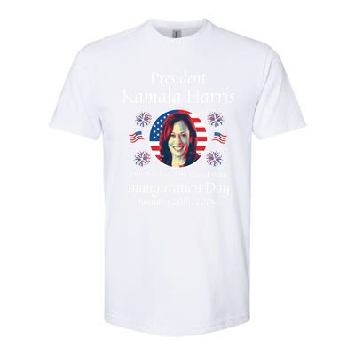 President Kamala Harris Inauguration 2025 Memorabilia Gift Softstyle® CVC T-Shirt