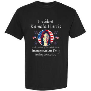 President Kamala Harris Inauguration 2025 Garment-Dyed Heavyweight T-Shirt