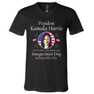 President Kamala Harris Inauguration 2025 V-Neck T-Shirt