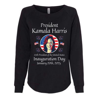 President Kamala Harris Inauguration 2025 Womens California Wash Sweatshirt