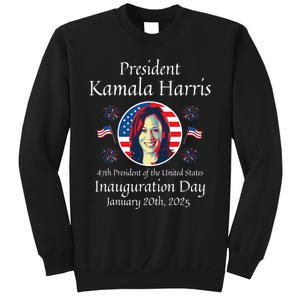 President Kamala Harris Inauguration 2025 Tall Sweatshirt