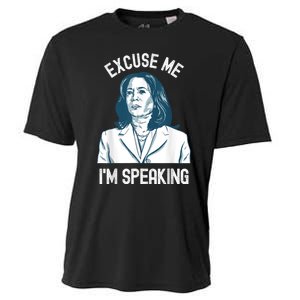 President Kamala Harris Excuse Me IM Speaking Cooling Performance Crew T-Shirt