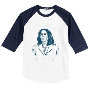 President Kamala Harris Excuse Me IM Speaking Baseball Sleeve Shirt