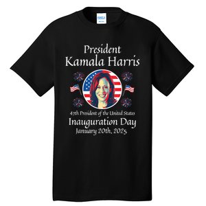 President Kamala Harris Inauguration 2025 Memorabilia Tall T-Shirt