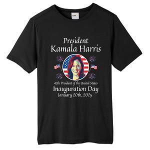 President Kamala Harris Inauguration 2025 Memorabilia Tall Fusion ChromaSoft Performance T-Shirt