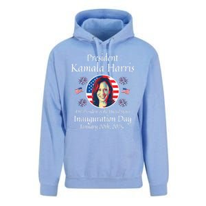 President Kamala Harris Inauguration 2025 Memorabilia Unisex Surf Hoodie