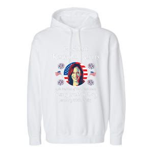 President Kamala Harris Inauguration 2025 Memorabilia Garment-Dyed Fleece Hoodie