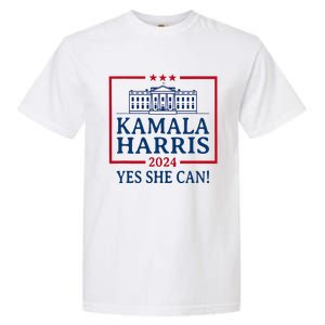 Pro Kamala Harris Yes She Can Kamala Harris 2024 President Garment-Dyed Heavyweight T-Shirt