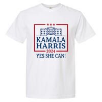 Pro Kamala Harris Yes She Can Kamala Harris 2024 President Garment-Dyed Heavyweight T-Shirt