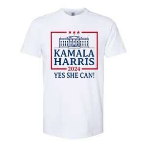 Pro Kamala Harris Yes She Can Kamala Harris 2024 President Softstyle CVC T-Shirt