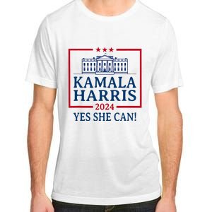 Pro Kamala Harris Yes She Can Kamala Harris 2024 President Adult ChromaSoft Performance T-Shirt