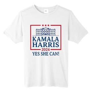 Pro Kamala Harris Yes She Can Kamala Harris 2024 President Tall Fusion ChromaSoft Performance T-Shirt