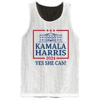 Pro Kamala Harris Yes She Can Kamala Harris 2024 President Mesh Reversible Basketball Jersey Tank