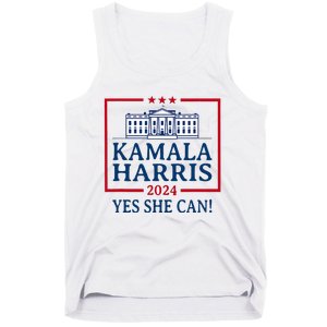 Pro Kamala Harris Yes She Can Kamala Harris 2024 President Tank Top