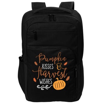 Pumpkin Kisses Harvest Wishes Impact Tech Backpack