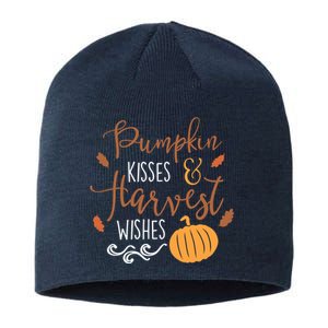 Pumpkin Kisses Harvest Wishes Sustainable Beanie