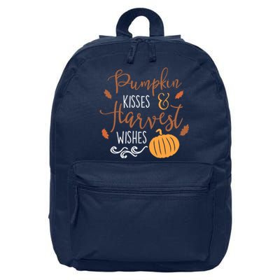 Pumpkin Kisses Harvest Wishes 16 in Basic Backpack