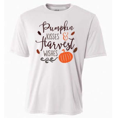 Pumpkin Kisses Harvest Wishes Cooling Performance Crew T-Shirt