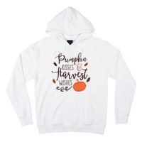 Pumpkin Kisses Harvest Wishes Hoodie