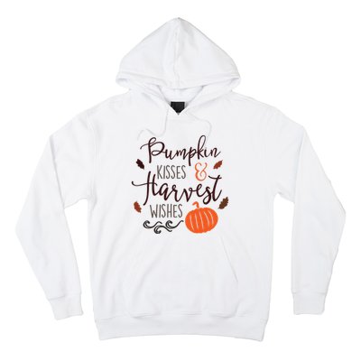 Pumpkin Kisses Harvest Wishes Hoodie