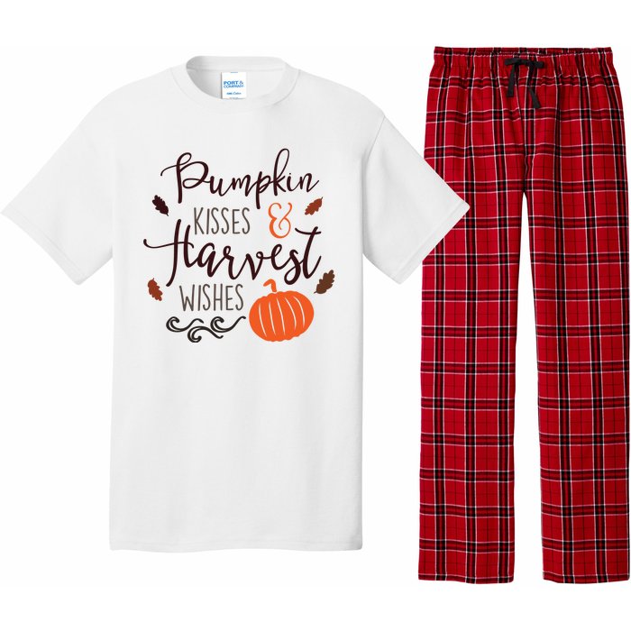 Pumpkin Kisses Harvest Wishes Pajama Set